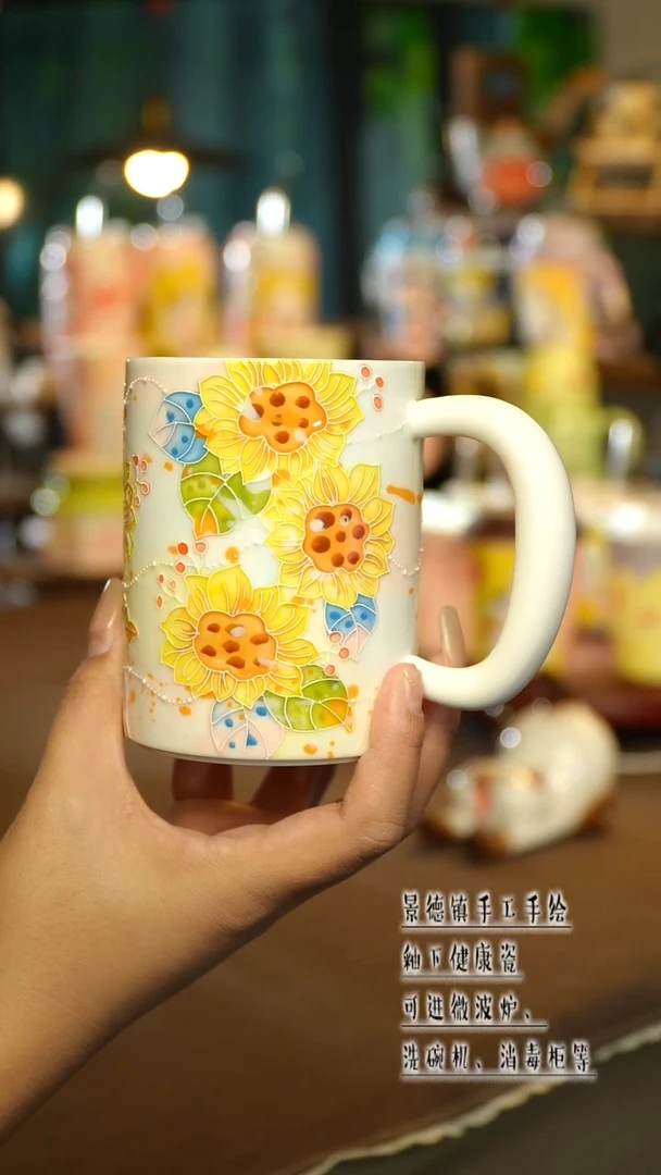 景德镇手绘陶瓷&A004