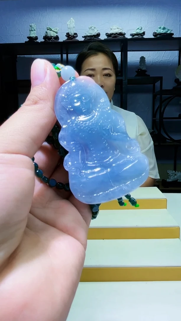 定制翡翠未镶嵌毛货06160127多样性发其一