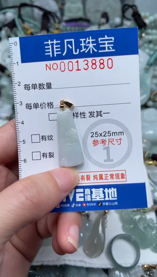 颈饰未镶嵌翡翠13880