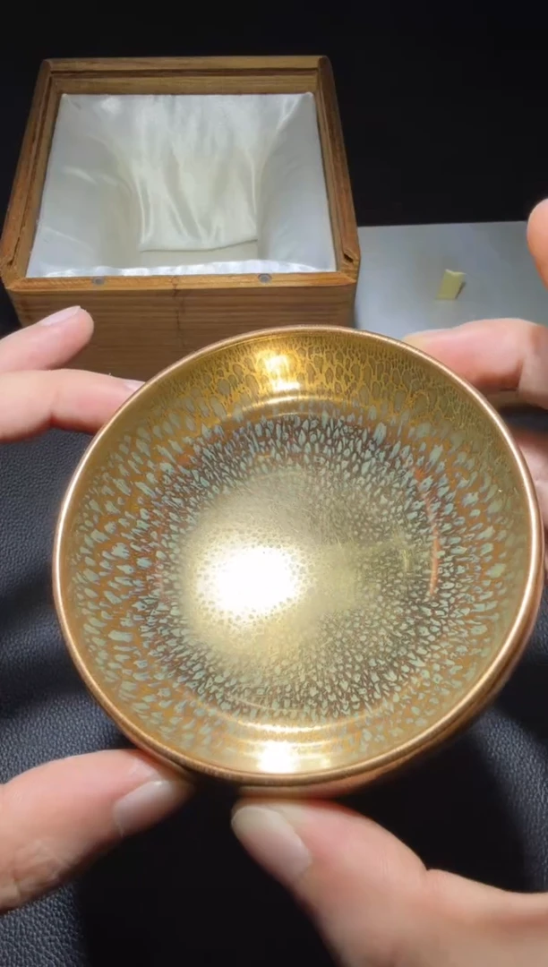 茶杯紫砂建盏故事范泽锋金丝玉毫73