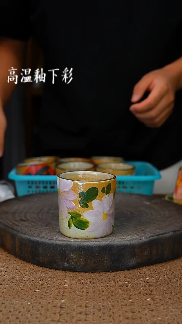 釉下彩171手工高温陶瓷