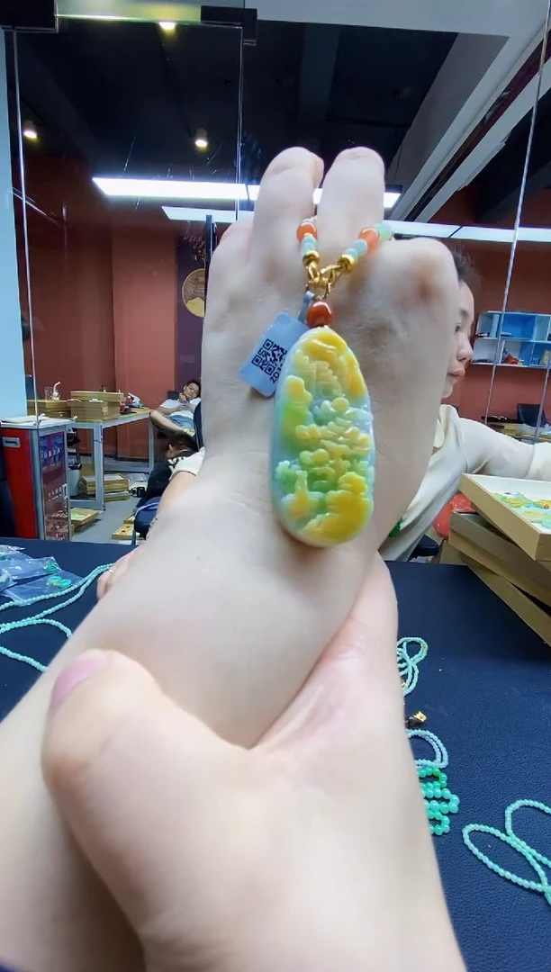 颈饰未镶嵌翡翠翡翠吊坠