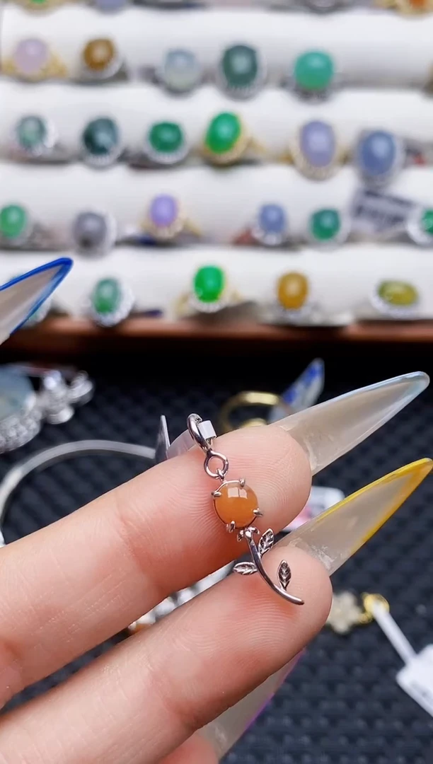 银S925镶嵌戒指翡翠0000