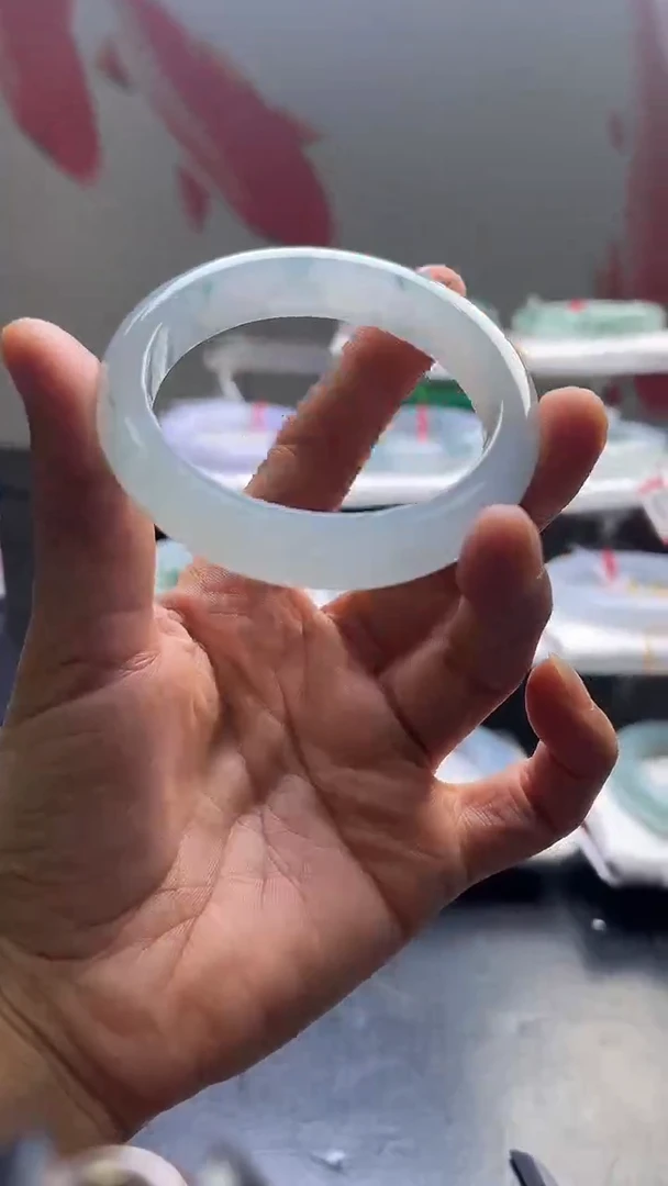 未镶嵌手镯翡翠翡翠手镯15 圈口55 56