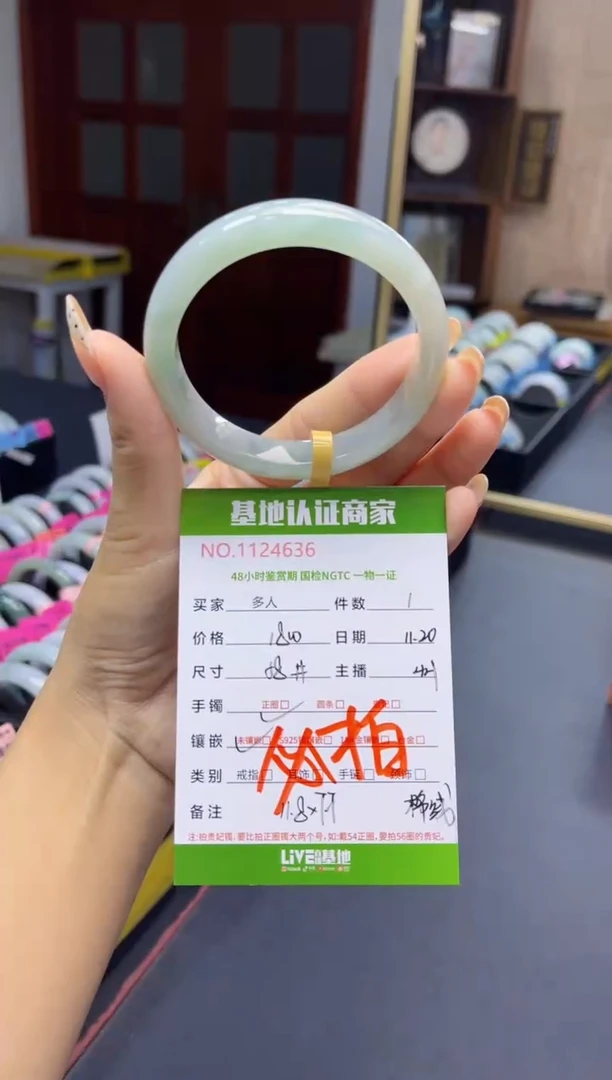 未镶嵌手镯翡翠多人