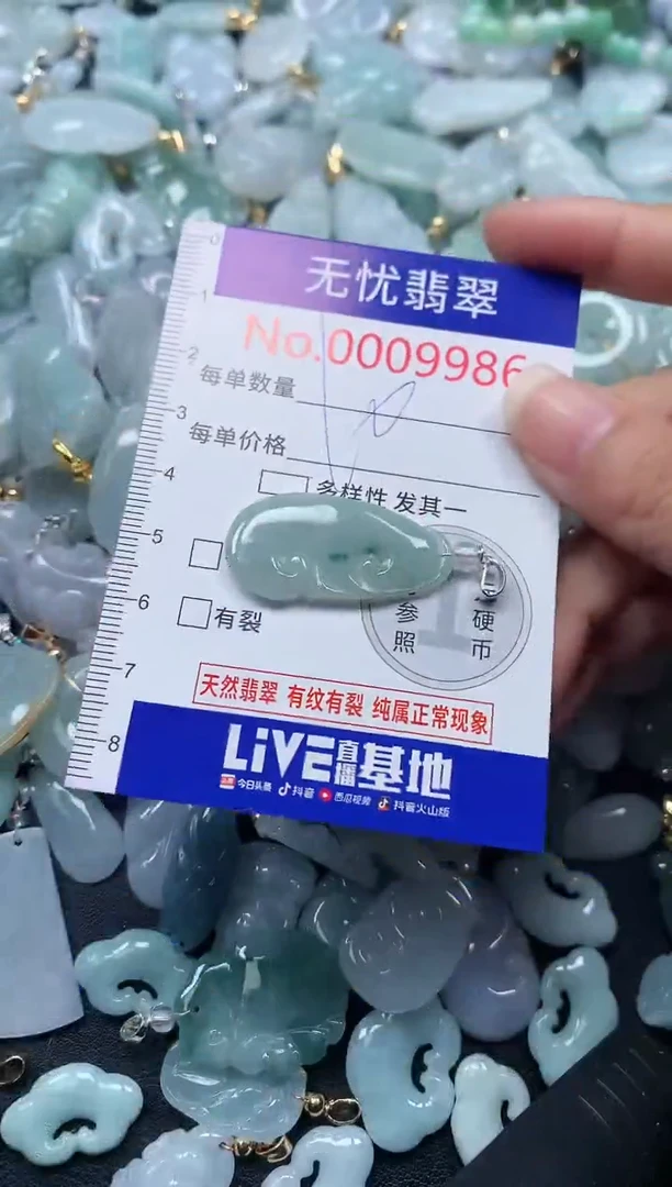 颈饰未镶嵌翡翠9986