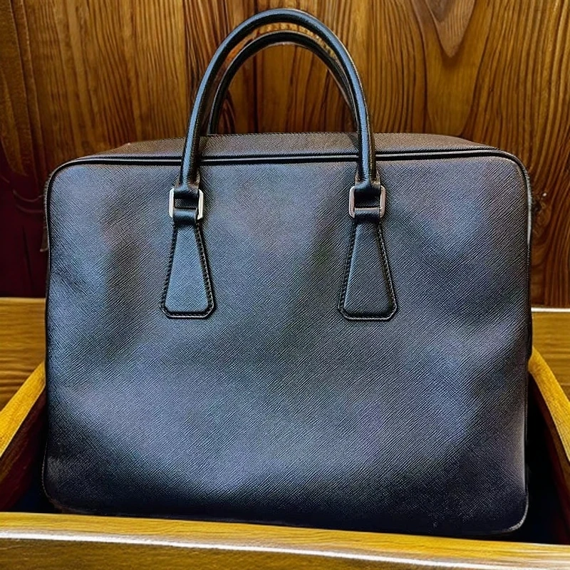 95新 Prada/普拉达 黑色公文包 1179 2835