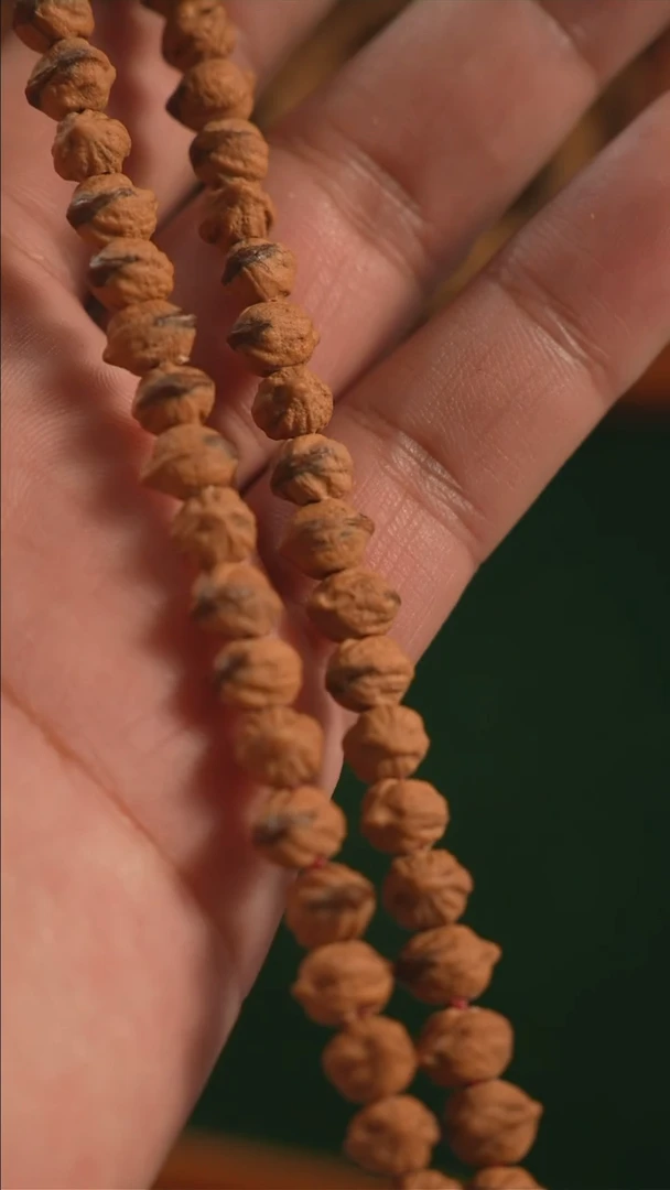 手串柏香籽/百香籽红芽口原桩横打百香籽手持