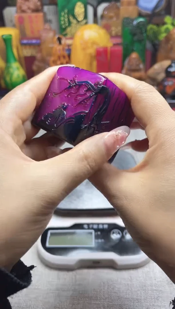寿山石印石纯天然石料