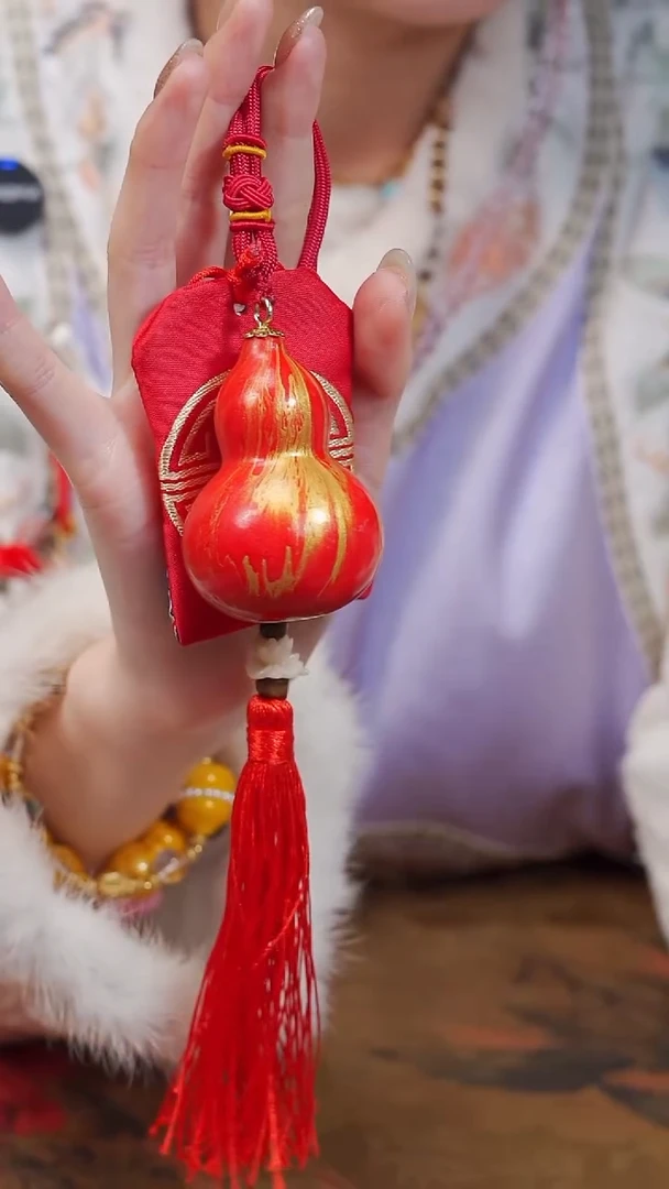 604漆艺工艺小葫芦29.9