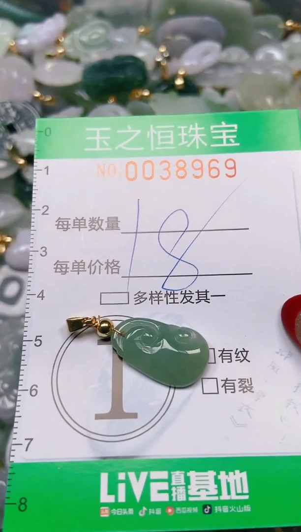 【闪购商品】翡翠颈饰未镶嵌闪购0038969