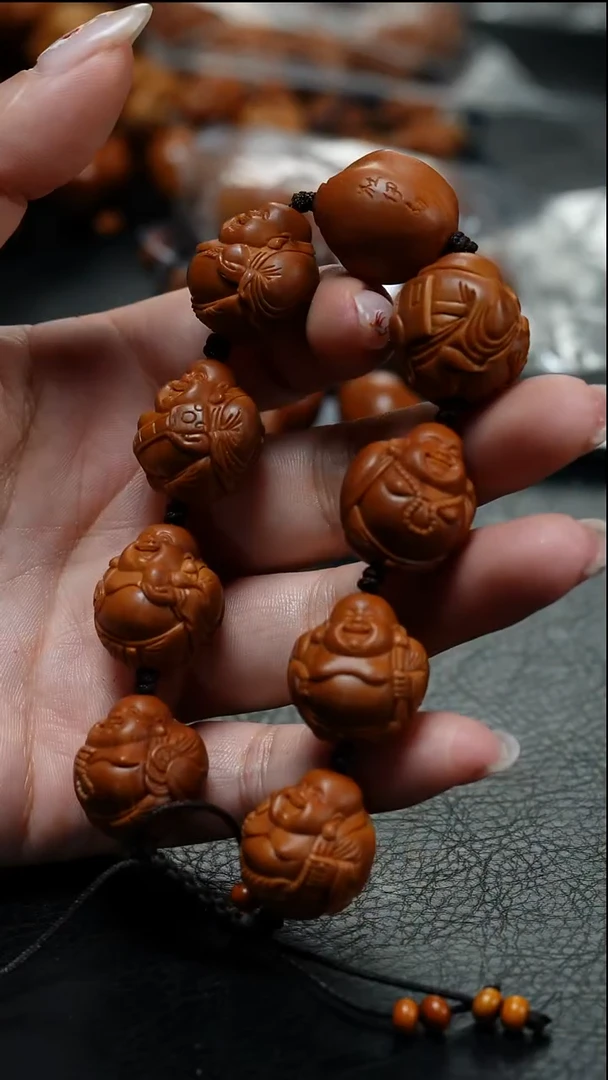 手串/手链橄榄核鱼子精品核文化