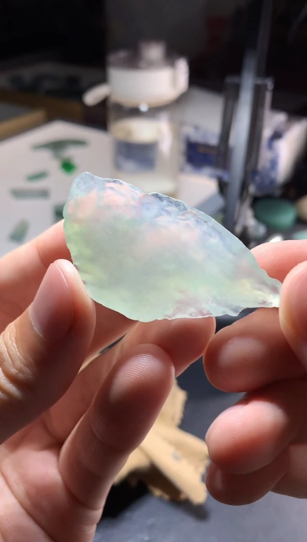 未镶嵌定制翡翠59.0-30.3-7.0