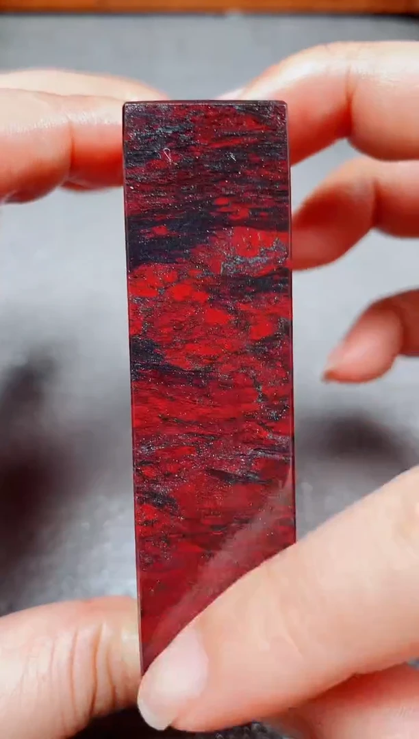 玉桂林鸡血玉素章--18