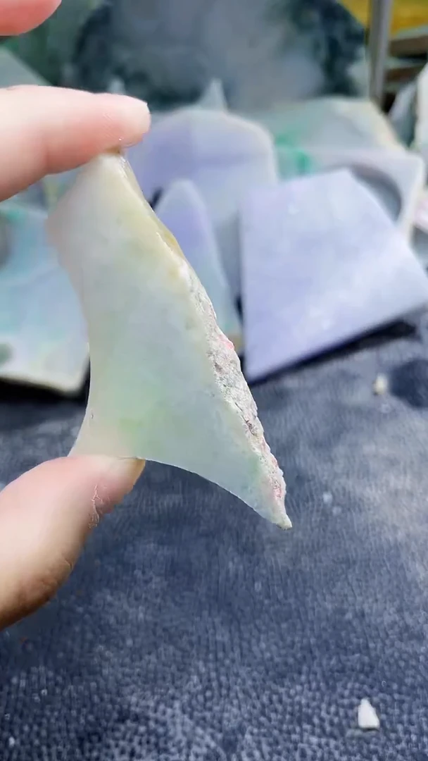 裸石翡翠天然A货翡翠板料