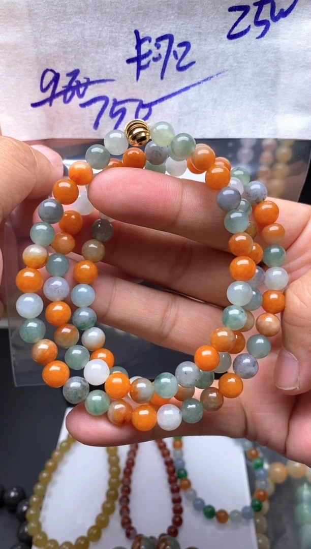 未镶嵌定制翡翠毛货需精细抛光拍一发一