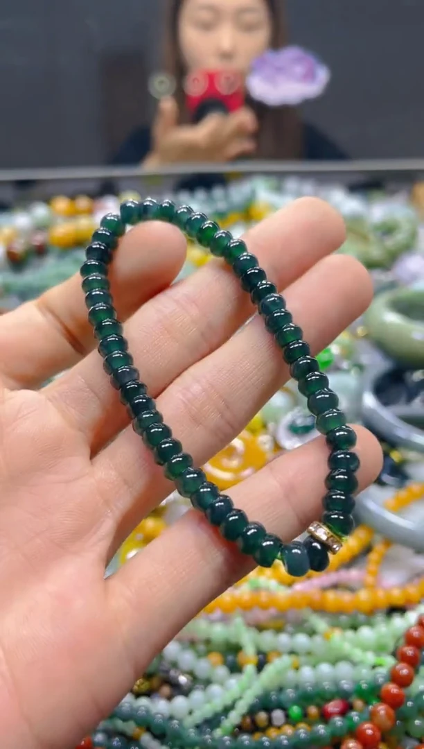 颈饰未镶嵌翡翠5MM