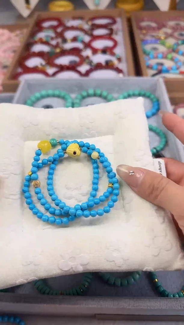 大漆工艺品手串/手链汀禾珍品——75