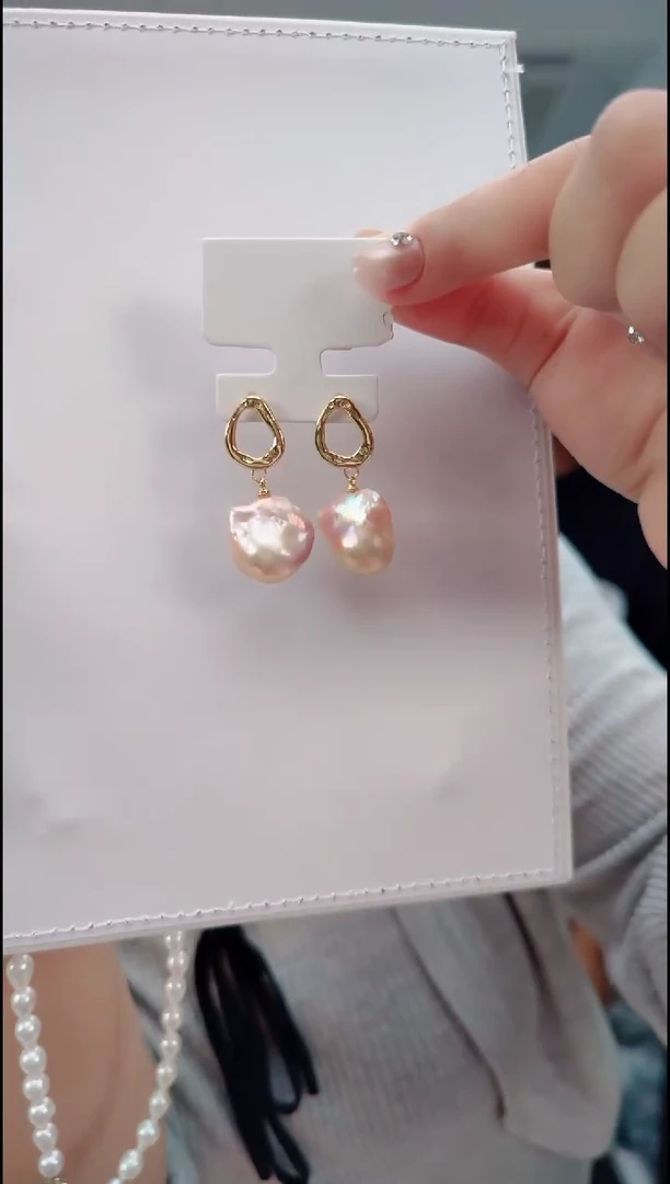 合金耳饰淡水珍珠爱*0770珍珠耳坠