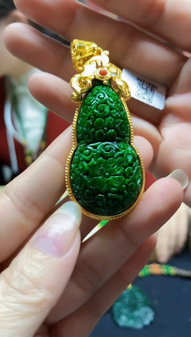 颈饰未镶嵌翡翠翡翠吊坠