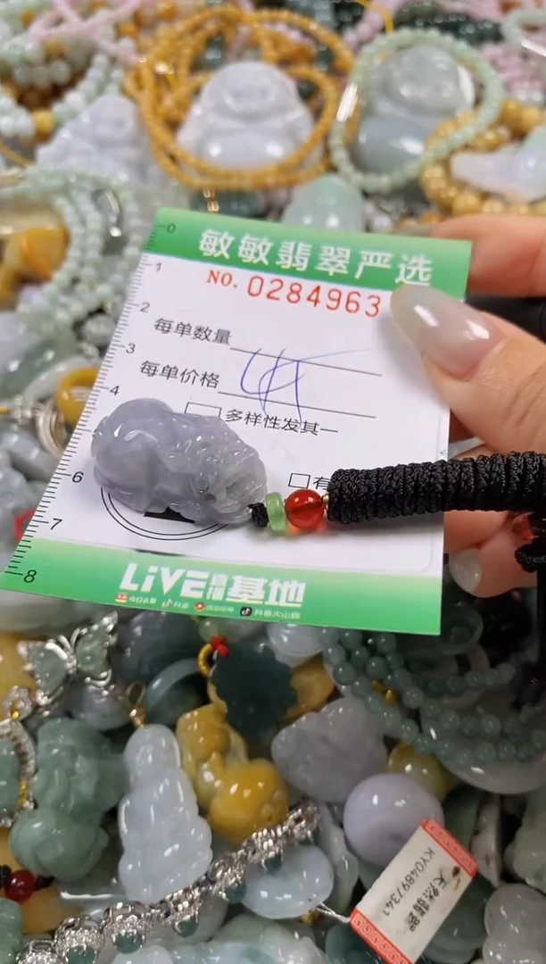 翡翠未镶嵌颈饰闪购0284963
