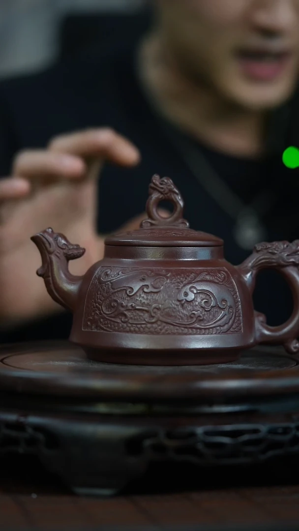 茶壶紫砂宜兴知衍传器原矿全手10