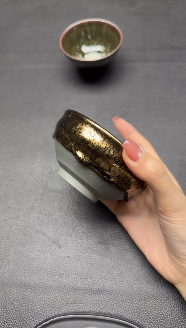 茶盏m***j建盏故事黄美金金油滴555