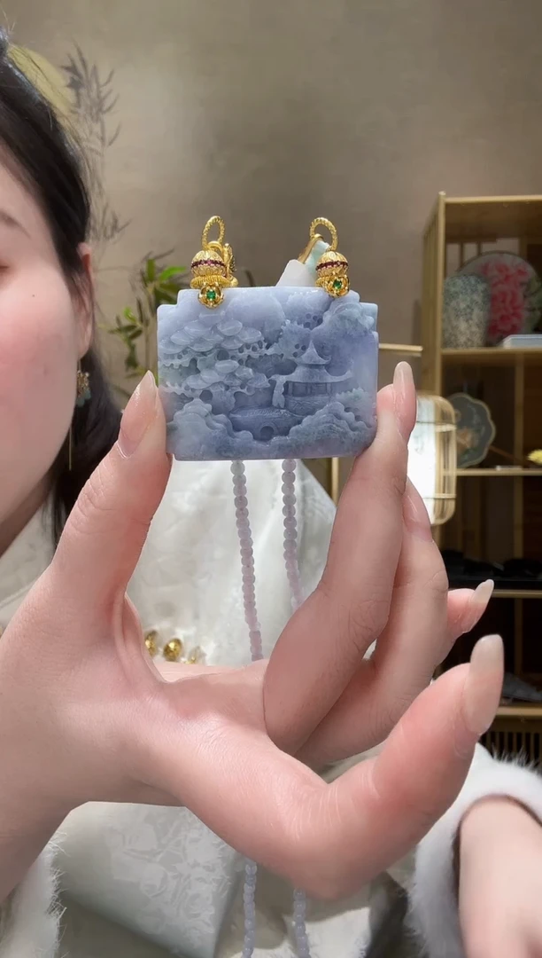 【闪购商品】翡翠颈饰未镶嵌吊坠