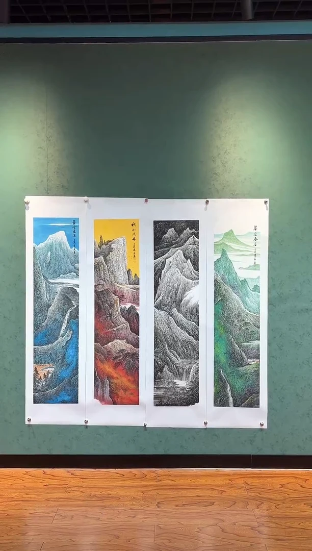 【闪购商品】国画周建真老师绘画作品7-116