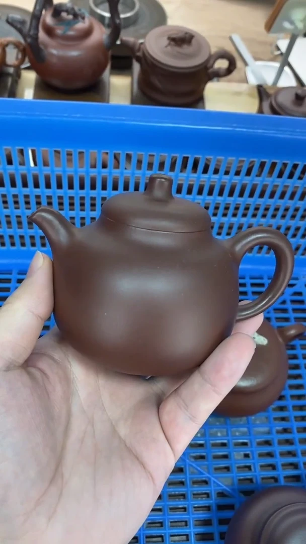 茶壶紫砂微瑕不退换220毫升刨瓜中槽青