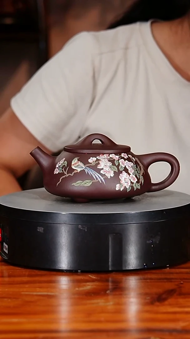 宜兴原矿紫砂壶茶壶350C