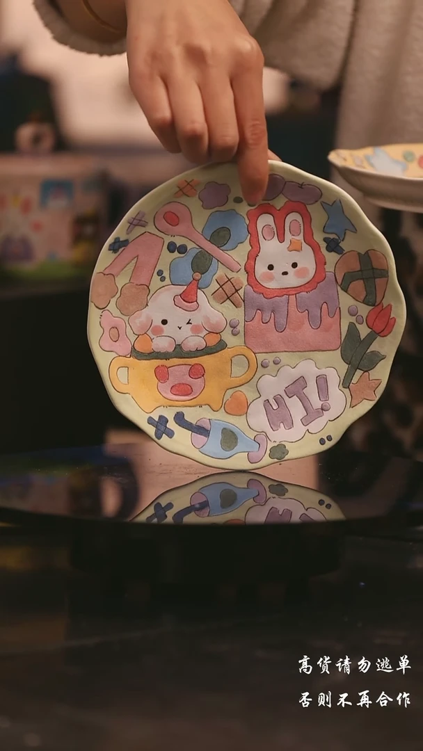 陶瓷景德镇可爱设计师款陶瓷