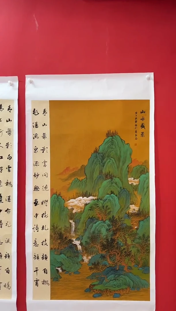 国画画家陆远华纯手绘原作