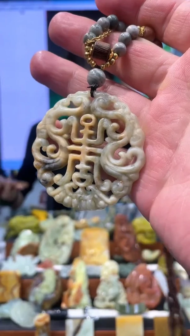 【闪购商品】岫玉吊坠未镶嵌·