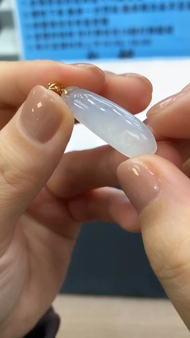 18K金镶嵌定制翡翠JJ0073