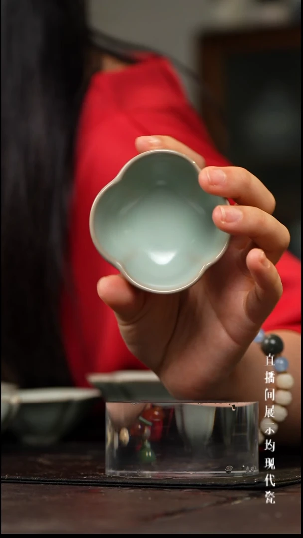 景德镇+汝窑杯杯