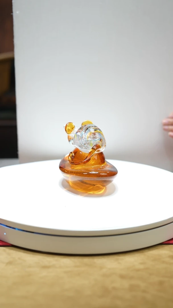 【闪购商品】琉璃手工艺品元宝鼠