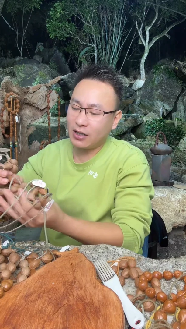 手串橄榄核16.24精挑款梅林铁核388