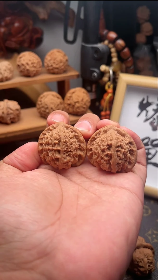 吊坠文玩核桃满天星40