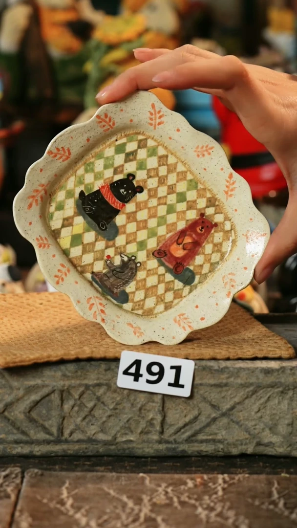 【闪购商品】瓷片设计师款手工手作