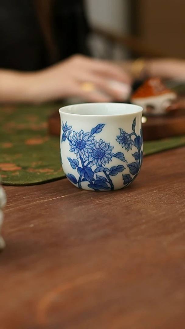 祖传窑续真系列向日葵单杯