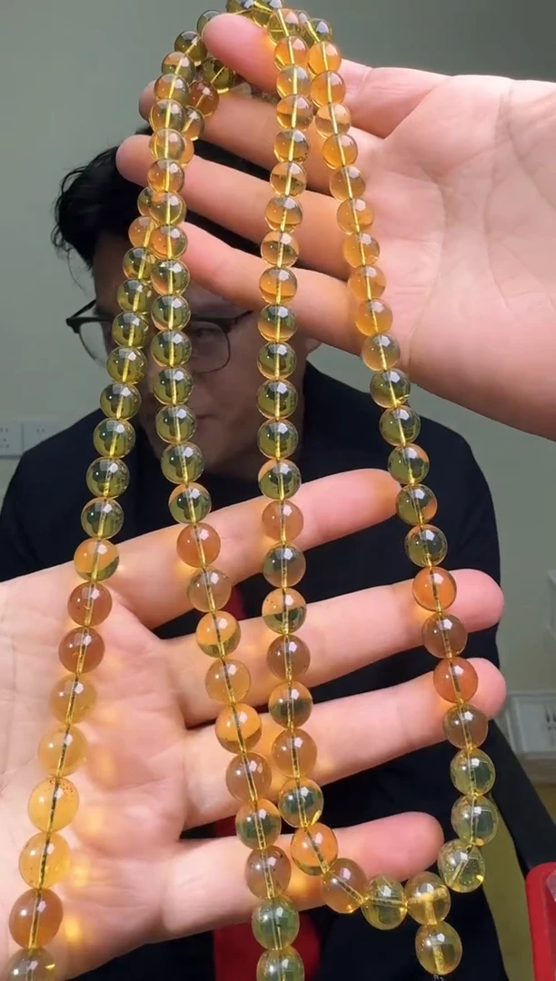 【闪购商品】琥珀颈饰未镶嵌多样性发一件224