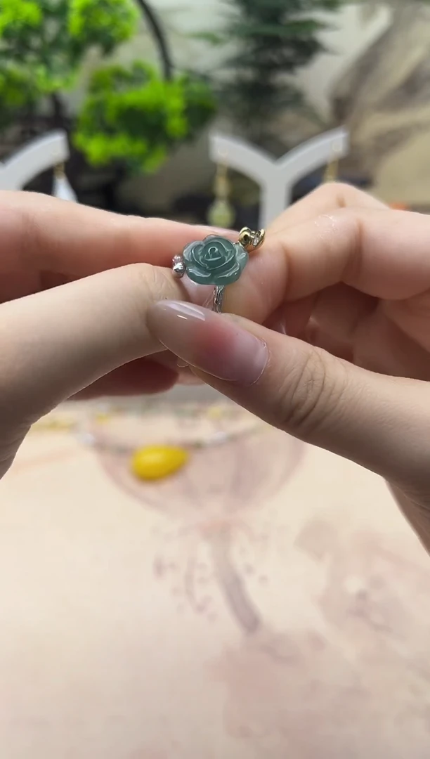 未镶嵌戒指翡翠154