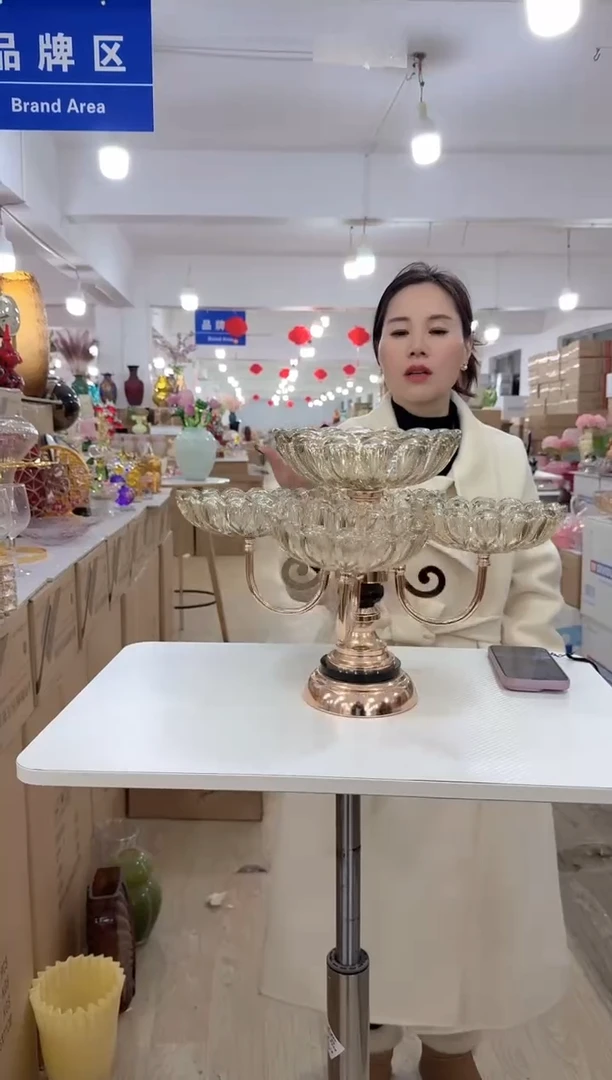 【闪购商品】无铅玻璃洛芙花器-u-早27