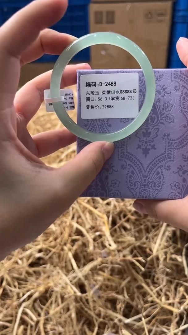 未镶嵌手镯石英质玉D-2488