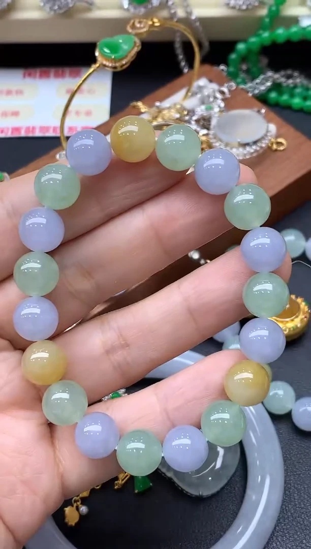 未镶嵌手链翡翠596-中国好珍宝