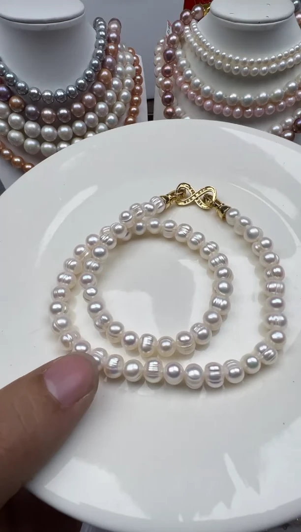 【闪购商品】淡水珍珠颈饰未镶嵌1
