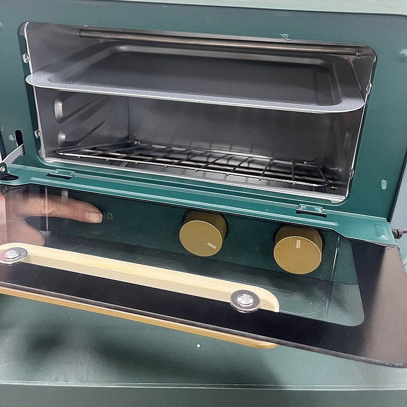 烤箱家用一件起批迷你oven双层智能12L升电烤箱