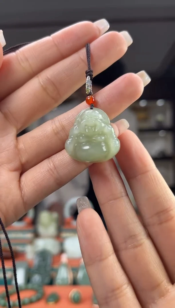 【闪购商品】和田玉颈饰未镶嵌佩佩25mm左右