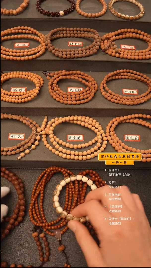 吊坠五线菩提手串
